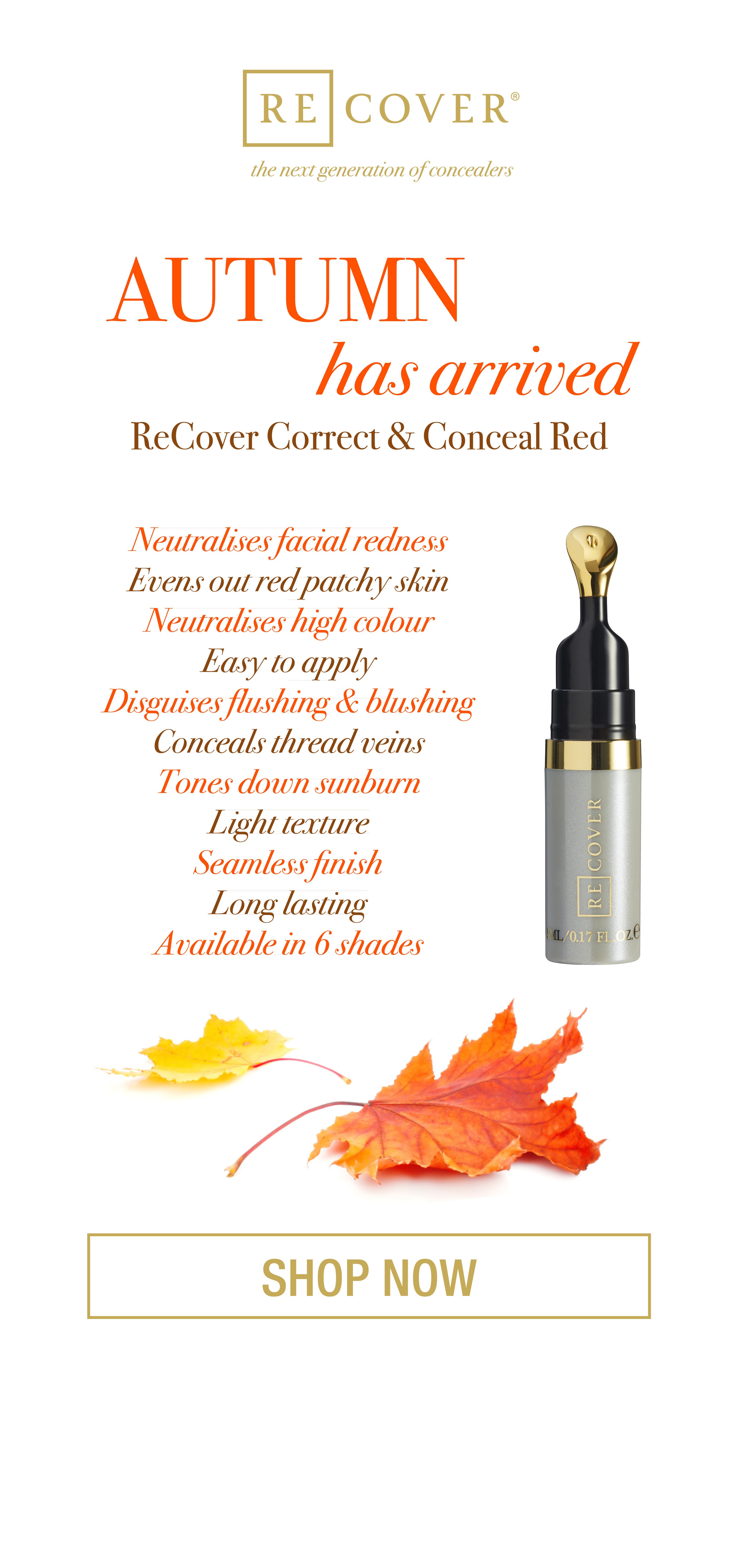red concealer makeup